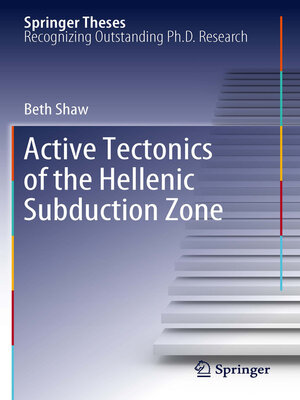 cover image of Active tectonics of the Hellenic subduction zone